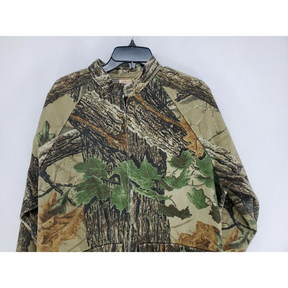 ScentLok Jacket Men's Size Medium Realtree Camo Elastic Waistband Button Pockets - Picture 2 of 6